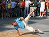 Strassenkunst und Action in Wien