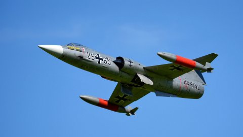 Modellflugtag Enns 2023 60 Jahre Ikarus Enns. Lockheed F-104 Starfighter