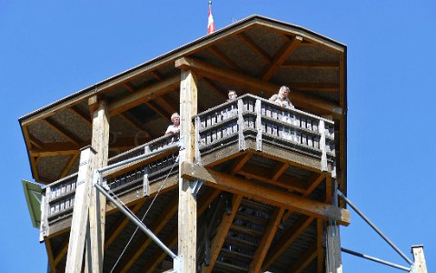 Gmünd Aussichtsturm im Naturpark Blockheide