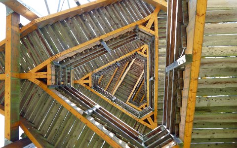 Gmünd Aussichtsturm im Naturpark Blockheide