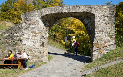 Wachau Rotes Tor bei Spitz.