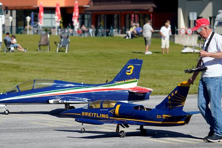 Nitro Days Jettreffen in Niederöblarn. Albatros, Aermacchi MB-339A, Frecce Tricolori