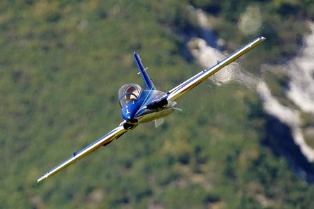 Nitro Days Jettreffen in Niederöblarn. Aermacchi MB-339A, Frecce Tricolori