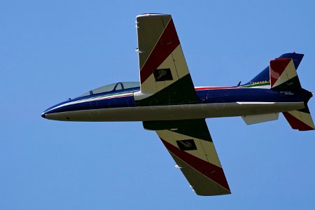 Nitro Days Jettreffen in Niederöblarn. Aermacchi MB-339A, Frecce Tricolori.