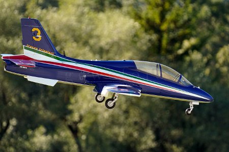 Nitro Days Jettreffen in Niederöblarn. Aermacchi MB-339A, Frecce Tricolori