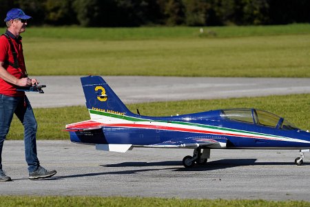 Nitro Days Jettreffen in Niederöblarn. Aermacchi MB-339A, Frecce Tricolori.