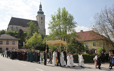 Fronleichnamsprozession in Steinerkirchen