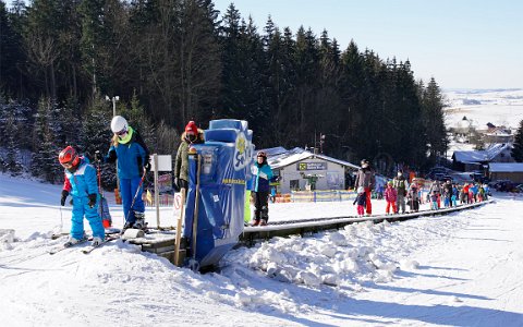 Ski fahren in Eberschwang.