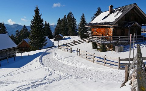 Hütteneck Tour Auf der Alm