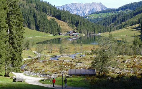 Steirischer Bodensee Wanderung im Seewigtal vom Bodensee, über den Hüttensee, zum Obersee.