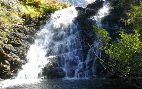 Wasserfall vom Obersee.