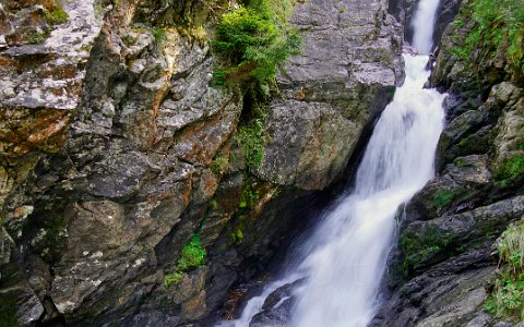 Kleiner Riesachwasserfall im Alpinsteig Höll