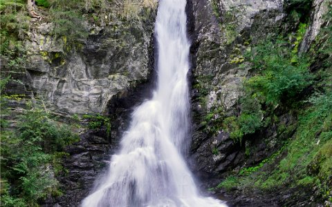 Großer Riesachwasserfall im Alpinsteig Höll