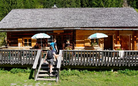 Beraller Hütte auf der Kotalm.