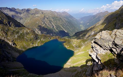 Unterer Klaffersee Blick ins Untertal