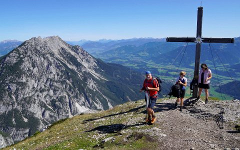 Gipfelkreuz am Stoderzinken 2048m