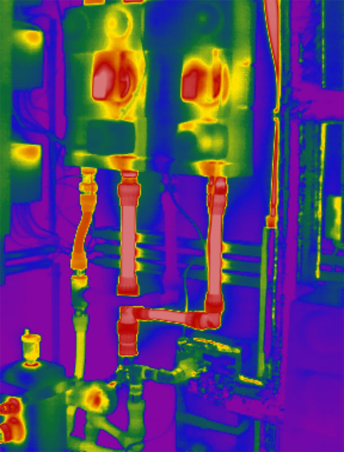 Thermografie Heizungspumpen Thermografie