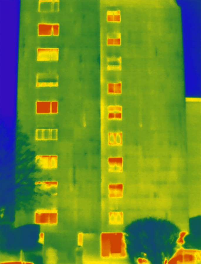 Thermografie Fassade Thermografie