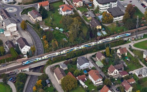Westbahn in Pasching, O.Ö.